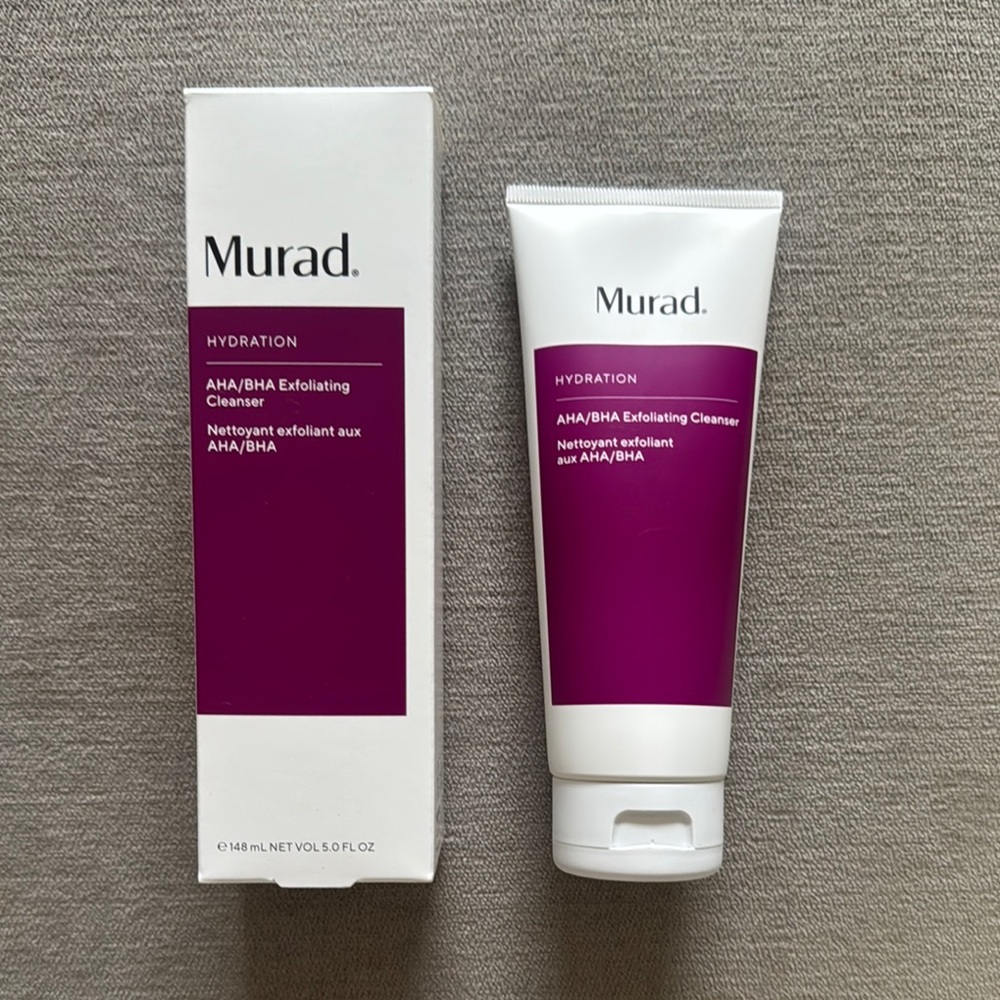 NEW Murad Hydration AHA/BHA Exfoliating Cleanser